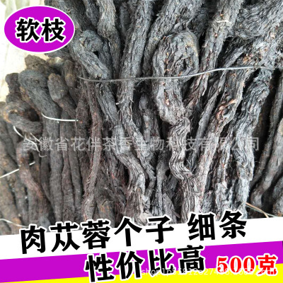 肉苁蓉泡酒料中药材肉苁蓉个子整条枝大芸肉苁蓉干片大芸片无添加图3