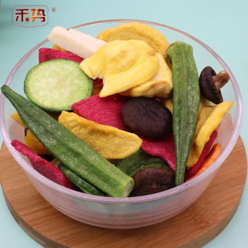 禾势果蔬脆 蔬菜干 果蔬干水果干零食 地摊 地摊货源 贴牌图1