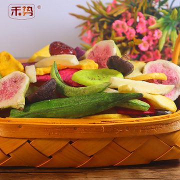 禾势果蔬脆 蔬菜干 果蔬干水果干零食 地摊 地摊货源 贴牌图3