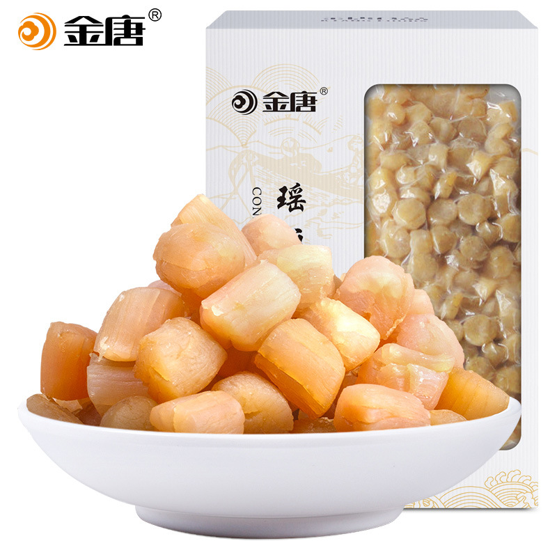金唐（JinTang）丨瑶柱干贝 淡干干贝 扇贝肉 淡干厂家直销200g图1