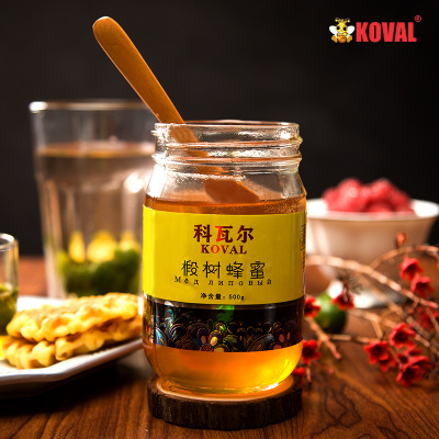 俄罗斯科瓦尔进口蜜源椴树蜂蜜500g 支持贴牌代加工生产 一件代发图3