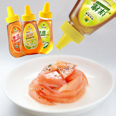 枣花 野山花 洋槐蜜蜂综合285g蜂蜜厂家批发 天然槐花蜜一件代发图2