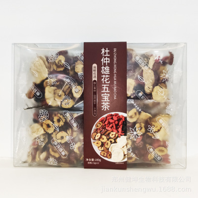良一杜仲雄花五宝茶180g盒装12 袋杜仲雄花五宝茶图2