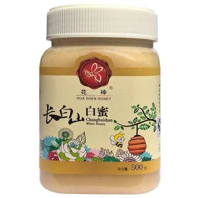 500g长白山白蜂蜜塑瓶内蒙古花神蜂产品有限公司图2