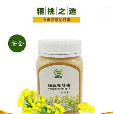 青海门源雏蜂阁油菜花蜂蜜瓶装500克/瓶 油菜花蜂蜜结晶图3
