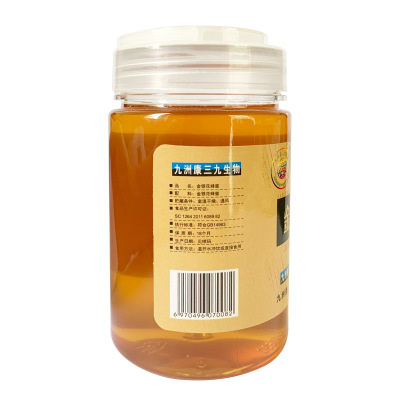 百花、洋槐、紫云英、金银花蜂蜜500g 直供瓶装 1KG蜂蜜一件代发图2