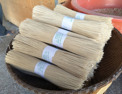 缙云特产土爽面高山土索面农家手工面条索面炒面2500克5斤包邮图2