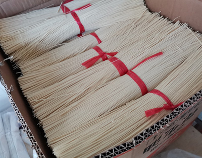 缙云特产土爽面高山土索面农家手工面条索面炒面2500克5斤包邮图3