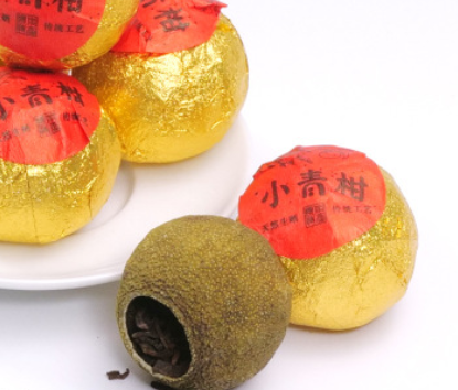 广东特产小青柑散装新会天马重复冲泡果香小青柑普洱茶厂家批发图2