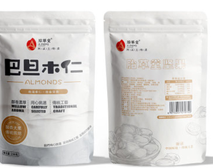 胎草堂巴旦木仁原味250g烘焙扁桃仁坚果杏仁无壳干果零食散装批发图2