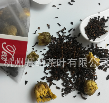 三角茶包贴牌 菊花普洱立体茶包加工 30克