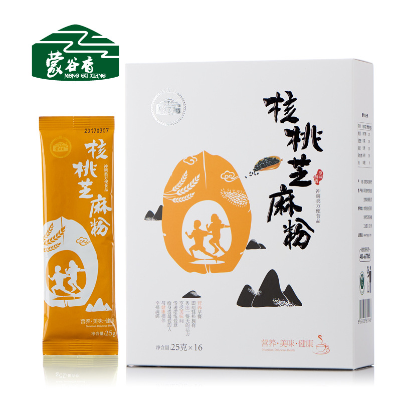 核桃芝麻粉代餐粉 厂家直供 五谷杂粮粉 冲调粉 oem贴牌代工