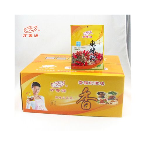 万香源优质麻辣粉麻婆豆腐调料25袋便利盒装全国包邮厂家供应