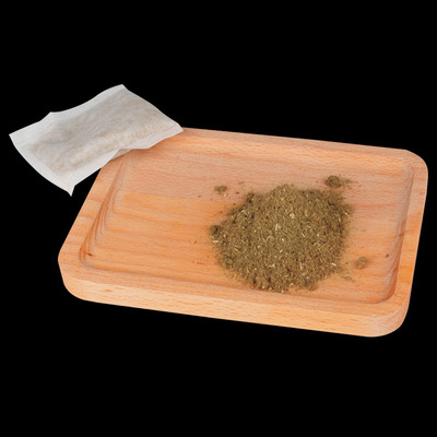 瑶浴足浴粉脚臭粉 10g小包泡脚粉代发定制艾草艾叶包沐足熏脚粉包图2