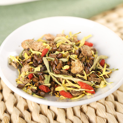 源头工厂菊花决明子茶冲泡三角包代用茶菊花决明子茶罐装定制代发图3