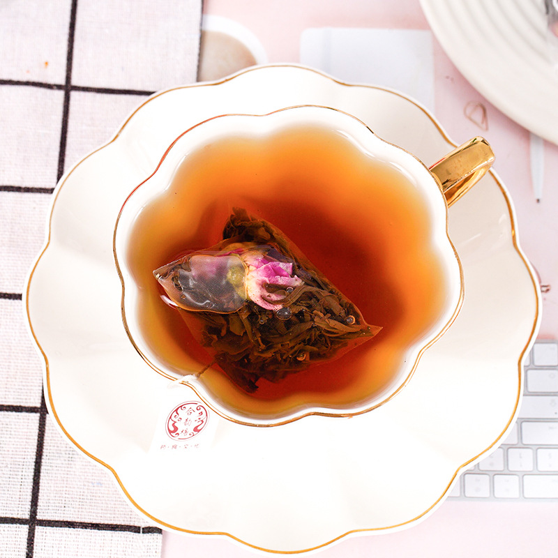 玫瑰红茶 三角包袋泡组合花草茶150g/袋OEM贴牌加工厂家批发代发