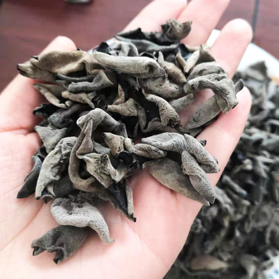 秋冬黑木耳人工挑选干货椴木肉厚无根秋耳散装2019新货非小碗耳图2
