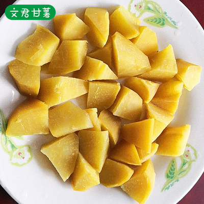 产地批发 红心地瓜蜜薯软香糯甜红薯块 冷冻红薯块图2