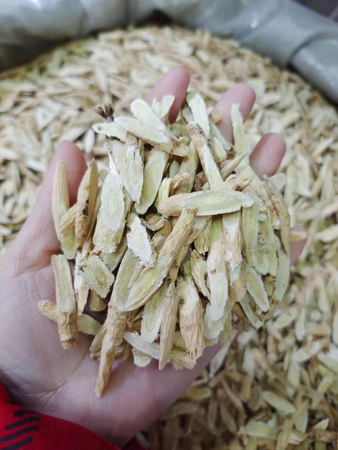 甘肃岷县黄芪片北芪片条指甲片柳叶片规格齐全大货散装批发图5