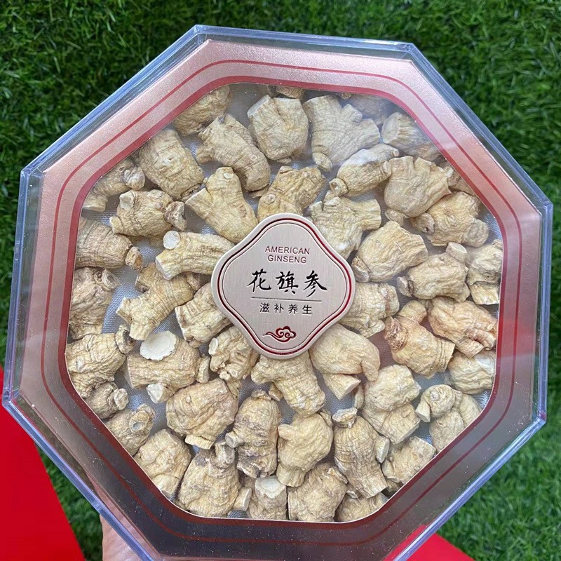 滋补品年货礼盒花旗参西洋参5克粒头礼盒装250克500克全规格批发图4