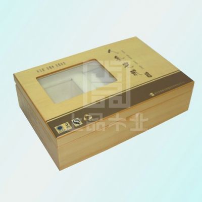 供应上品SP-2018人参木制包装盒