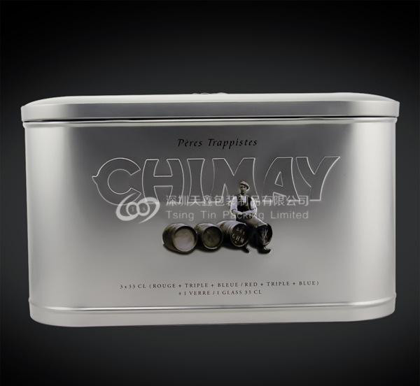 新款玛卡铁盒 玛咖礼品盒 玛卡瓶装铁盒  玛卡铁盒铁罐图1