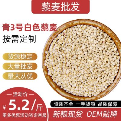 白藜麦 青海3号 工厂可定制 OEM贴牌 500g青海藜麦散装批发 藜麦