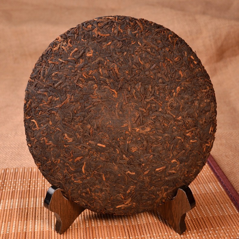 云南特产 批发勐海茶叶 老班章普洱茶熟茶 七子饼茶357g图3