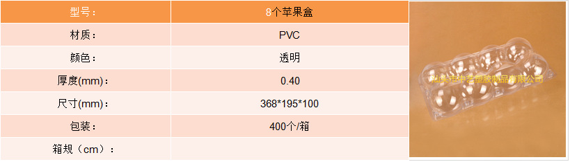 8个苹果盒