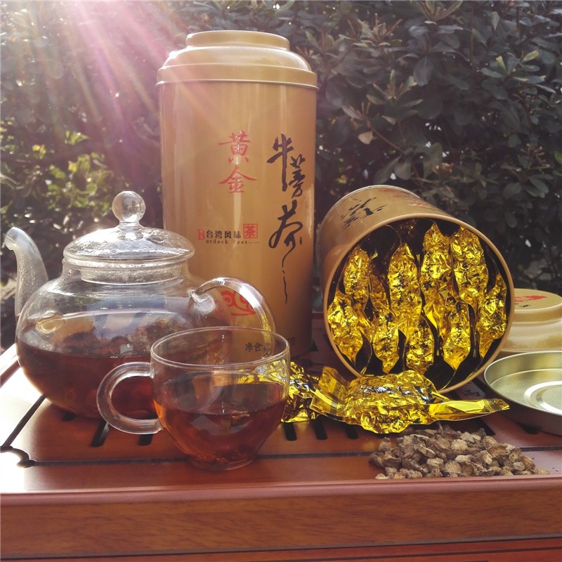 批发黄金牛蒡茶罐装代用茶发酵型牛榜茶徐州牛磅茶源产地oem代工图2