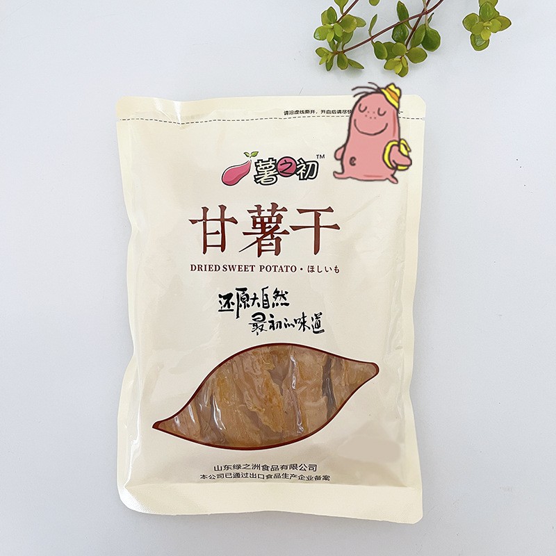 厂家批发 老味道倒蒸地瓜干地瓜条红薯干办公室休闲零食400g*24袋图1