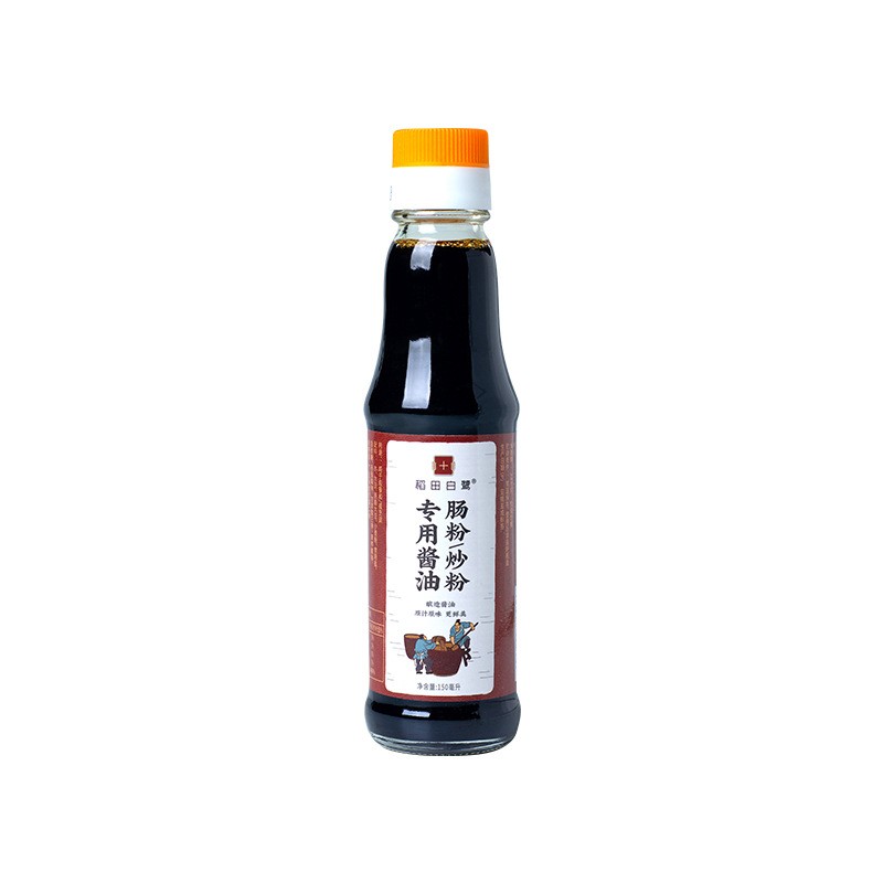 白鹭肠粉酱油食用蚝油 肠粉专用酱油浓缩酱油 高盐稀态150ml*24只