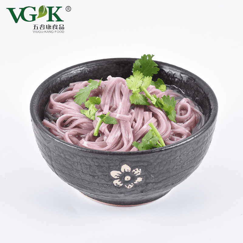 厂家批发 有机蔬菜面条 260g/袋紫薯面条蔬菜挂面OEM代加工图5