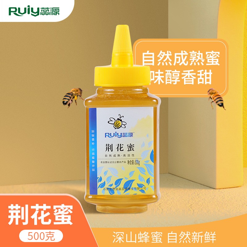 【瓶装蜂蜜】蕊源荆花蜂蜜荆条蜂蜜太行荆花天然蜂蜜
