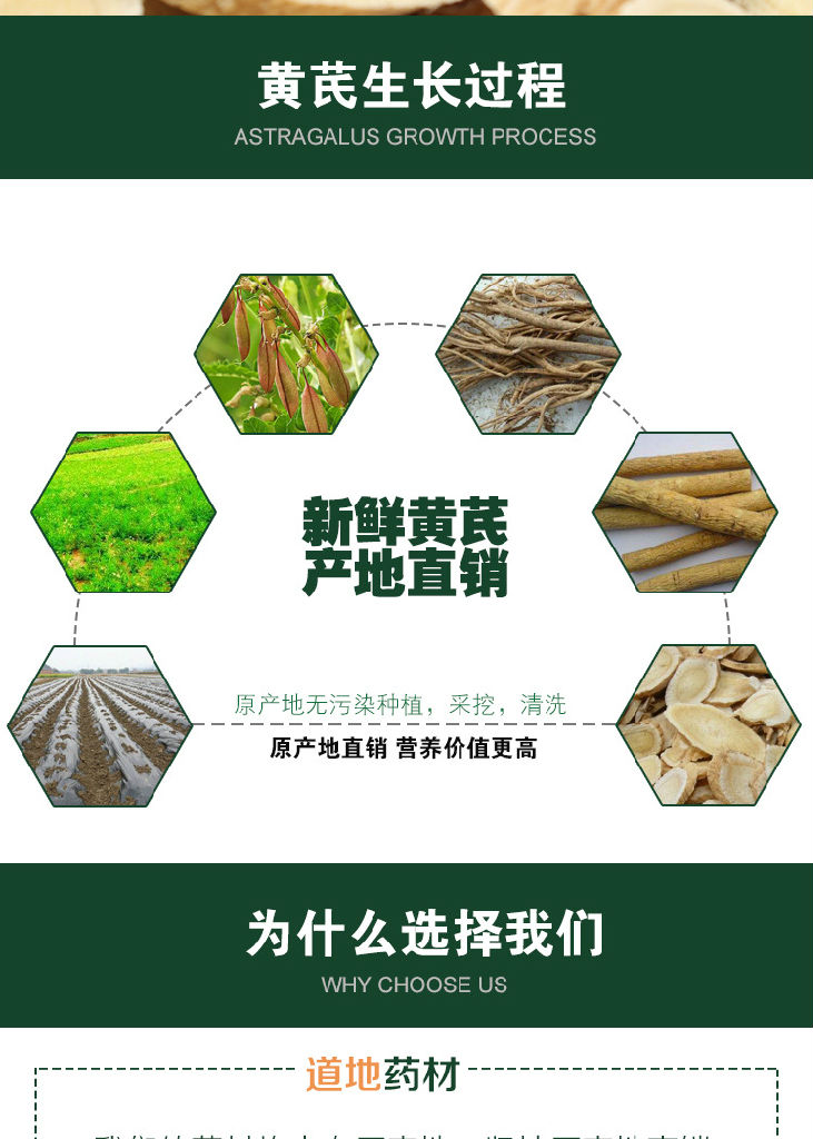 黄芪副北芪黄芪枸杞指甲瓜子斜片北芪大片