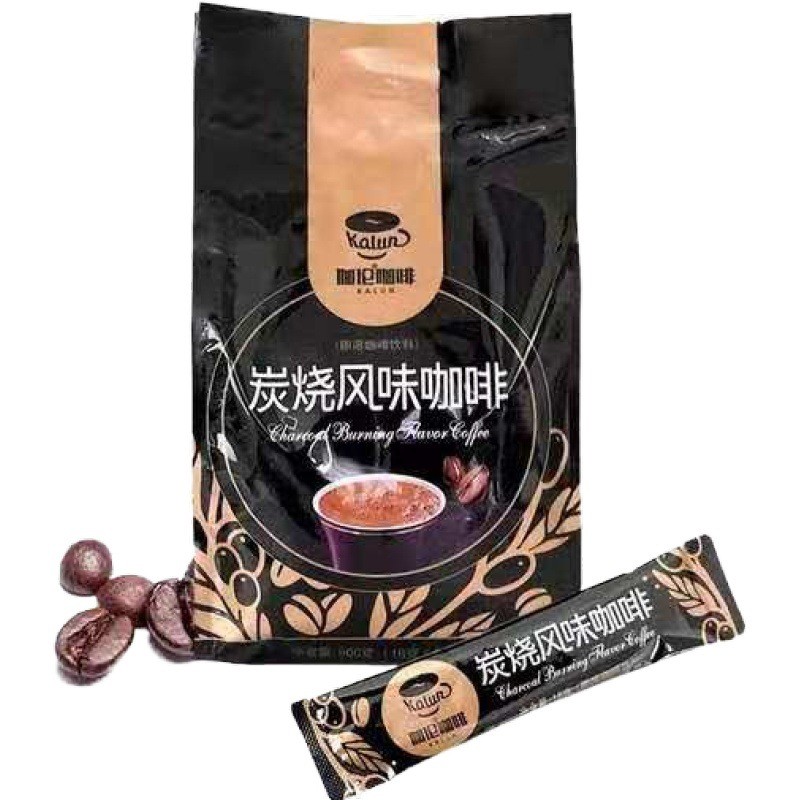 云南小粒咖啡 炭烧风味咖啡条装18*50条 速溶咖啡批发图5