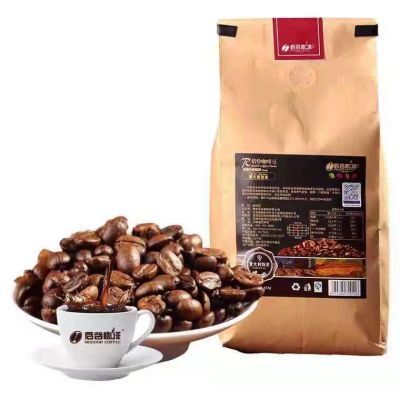 咖啡豆 意式风味咖啡豆 中深烘焙 454g阿拉比卡 咖啡豆批发