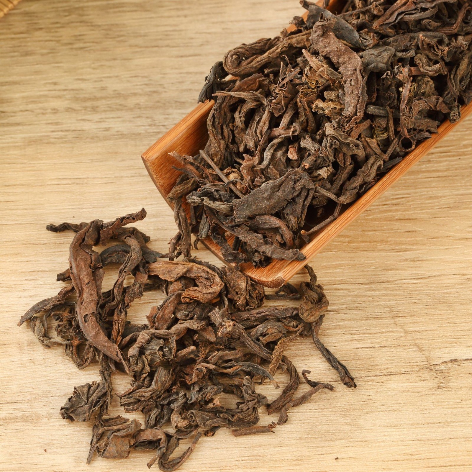 一件批发 云南普洱茶勐海普洱熟茶醇香 500g 七级散茶 干仓图2
