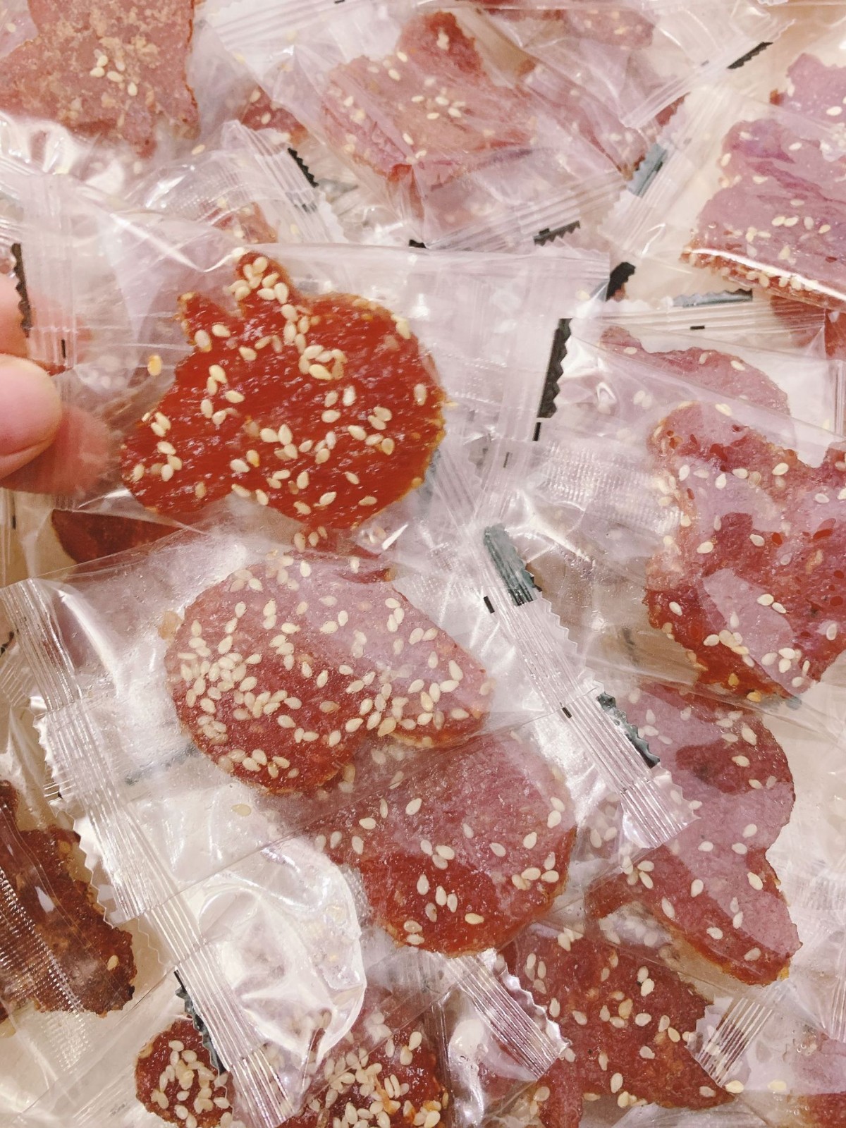 靖江特产猪肉铺儿童卡通肉干佩奇造型猪肉脯肉干零食图3