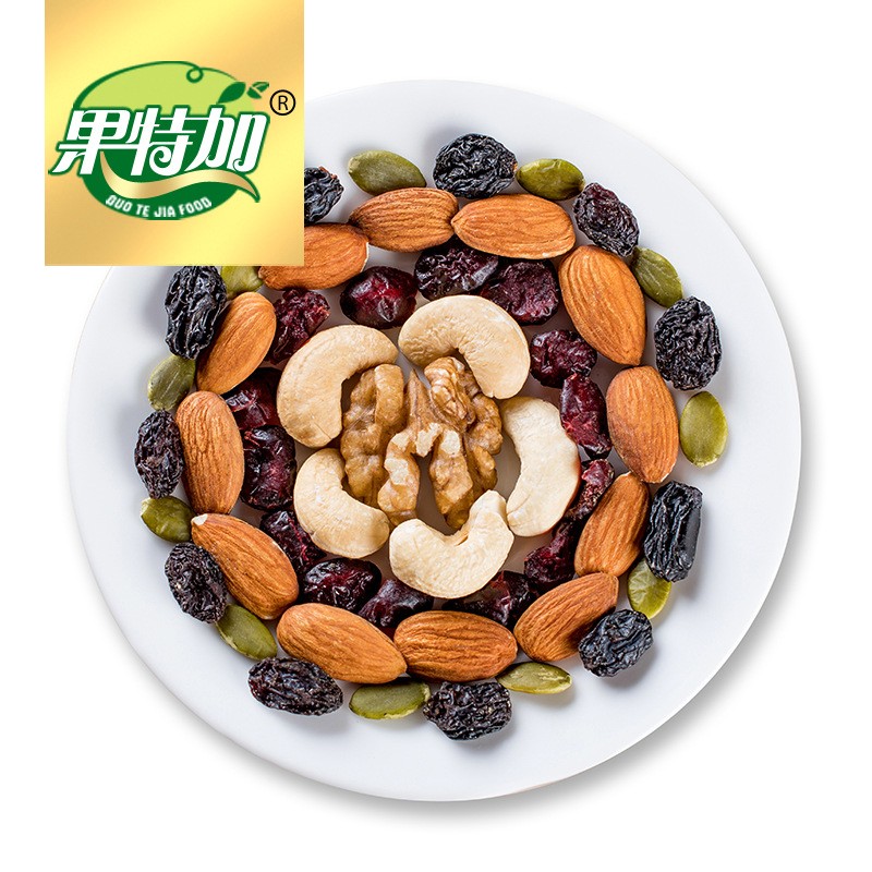 果特加 每日坚果 组合混合综合什锦果仁零食雪花酥原材料散装10斤图5