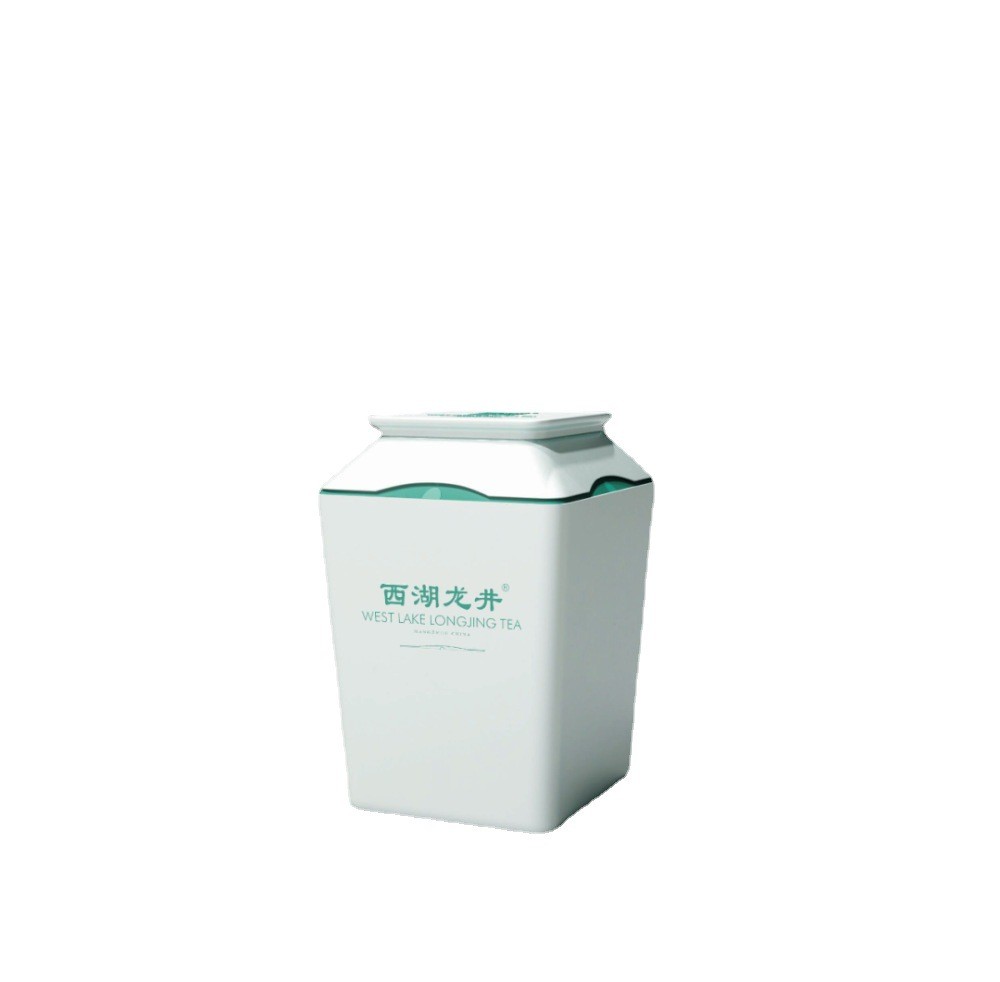 2022新茶杭州雨前一级龙井茶 西湖绿茶罐装尝鲜100g茶叶春茶批发图4