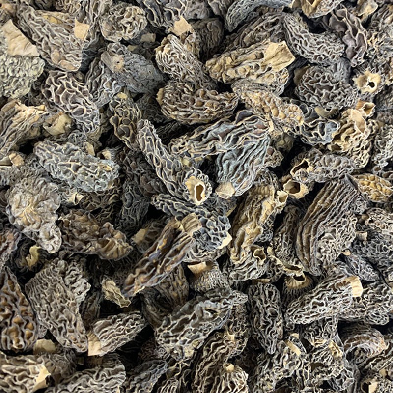 云南楷美ye生羊肚菌菌菇干货2~4cm全剪柄厚肉高原羊肚菌干货图3