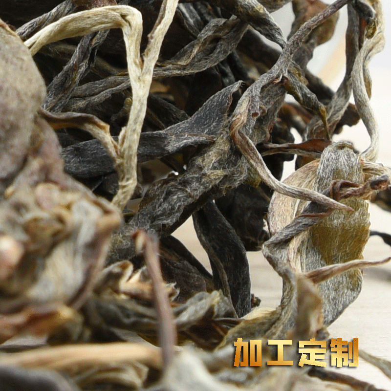 山地色云南老树普洱500g晒青冰岛生普冰糖甜普洱茶散茶叶批发生茶图2