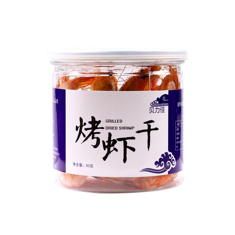 烤虾干烘烤虾干 即食碳烤大虾海鲜特产烤虾零食 厂家货源支持代发图4