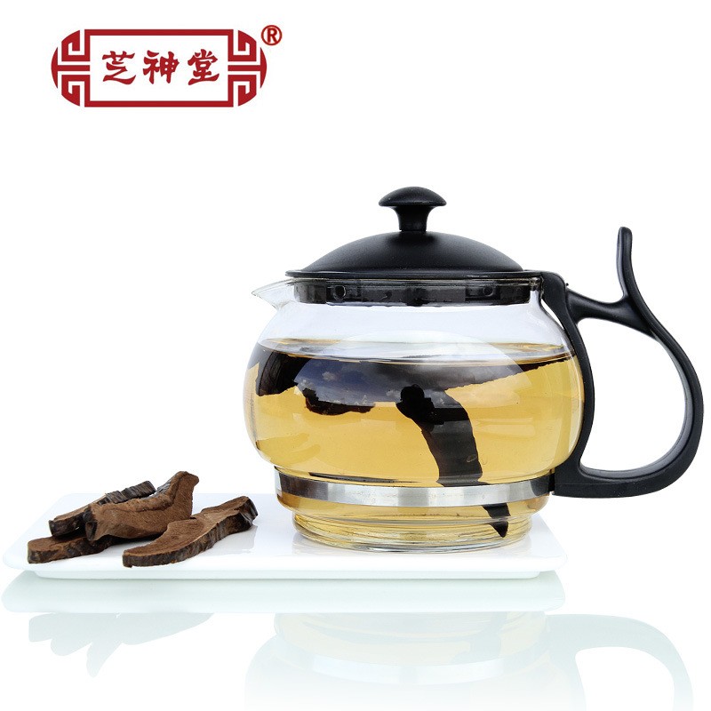 芝神堂 紫灵芝 半野生灵芝 灵芝茶 整枝灵芝代客切片图5