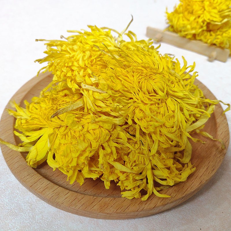 袋装黄山金丝皇菊 大朵一朵一杯清香花草茶 菊花茶金丝黄菊袋泡茶图5