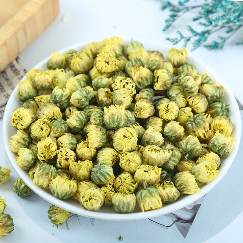 厂家批发新货桐乡胎菊 基地直供散装杭白菊 农产品菊花茶叶胎菊王图3