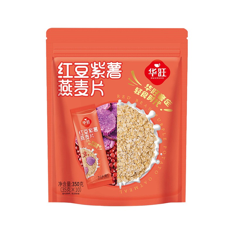 麦片营养早餐即食燕麦片奇亚籽芝麻水果速食谷物代餐冲饮华旺批发图5