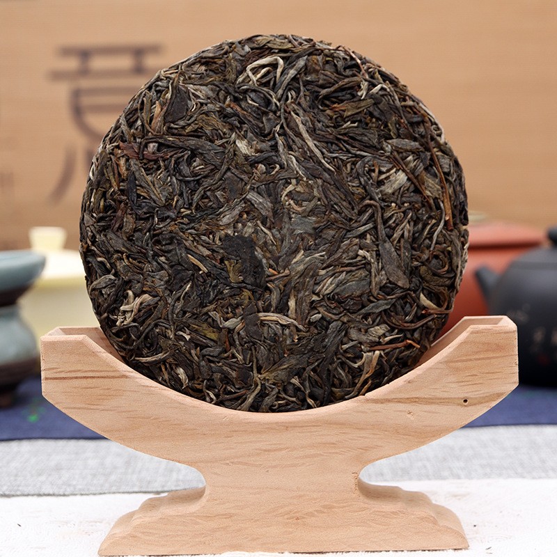 冰岛普洱生茶云南普洱生茶 勐库头春茶七子饼 普洱茶饼 茶叶批发图2