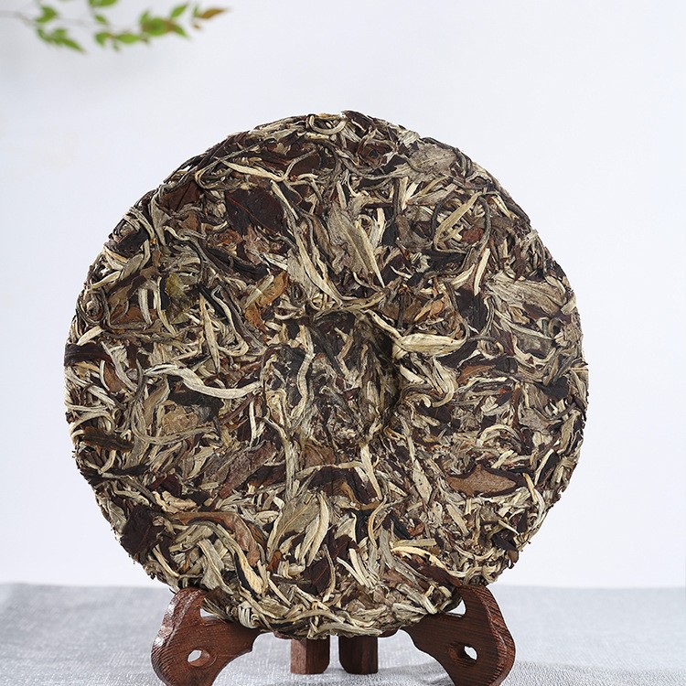 古树白 月光白月光美人产地工厂云南普洱茶白茶 批发茶叶老白茶饼图3